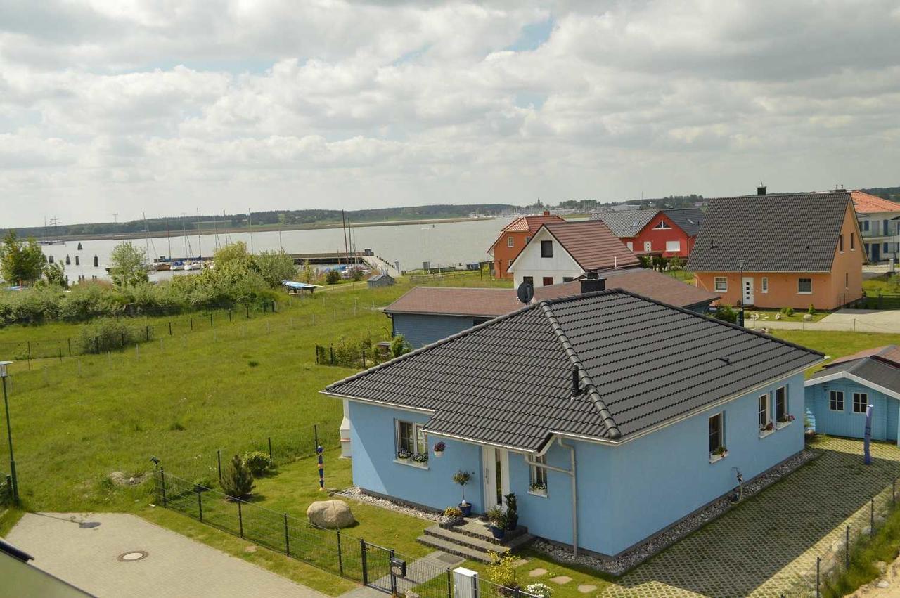 Fh Das Blaue Haus Am Peenestrom Peenemunde Exterior foto